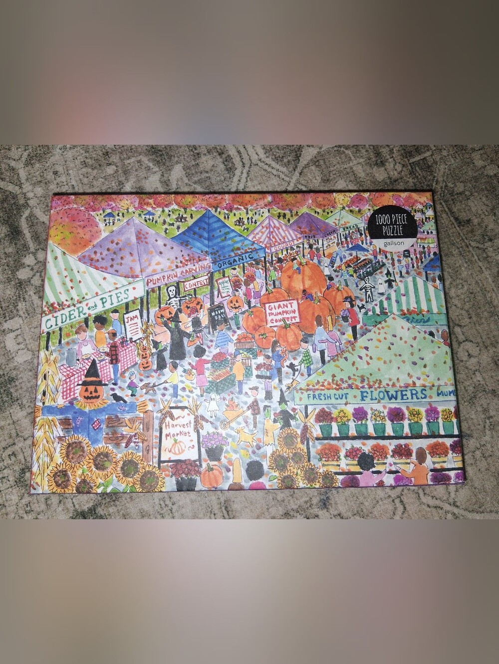 "Harvest Market" Puzzle By Michael Storrings